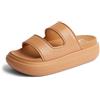 REEF Cushion Bondi 2 Bar - Sandali da donna leggeri e di supporto, impermeabili, Naturale, 37.5 EU