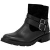 Fitters Footwear That Fits Donne Stivaletto Laia PU Stivali da Biker con Fibbie (EU,)