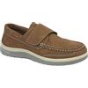 CHARLES SOUTHWELL Men's Wide Fit Faux Leather Touch & Close Slip On Or Lace Up Casual Lightweight Comfort Boat Deck Shoes