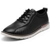Allthemen Uomo Oxford Scarpe Pelle Stringate Derby Brogue Basse Classiche Formali Mocassini in Ecopelle Sposa Nero 42