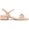 Nero Giardini E513303D Sandali Donna in Pelle - Cipria 36 EU