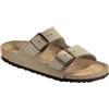 Birkenstock Arizona Sandali, Unisex Adulto, Grigio (Taupe), L6 M4 37,0