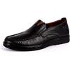 Asifn Mocassini Senza Pelle Acci Piatti Casual da Uomo Mocassini in Pelle Fatti a Mano Scarpe Guida Traspiranti di Moda Classico