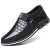 Asifn Elegante Scarpe per Uniforme Uomo Basse Mocassini Stringate Eleganti Oxford Casual Classiche Slip on Comode Lacci Loafer Antiscivolo Classic（Nero,42 EU