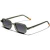 D.Franklin Occhiali da sole - Unisex - Con lenti protettive UV - Modello capri - Ovali - Per uomo e donna - Sunglasses