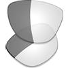 Saucer Frogskin - Lenti di ricambio per occhiali da sole Oakley Frogskin OO9013 Low Bridge Fit OO9245, ad alta difesa, fotocromatiche