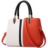 NICOLE & DORIS Borse da donna Borsa a righe Borsa a tracolla con cerniera stile moda Borse eleganti Borsa a tracolla tote da donna