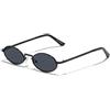 D.Franklin Occhiali da sole - Unisex - Con lenti protettive UV - Modello capri - Ovali - Per uomo e donna - Sunglasses