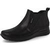 Fly Flot Stivaletto Donna Invernale con Tomaia Idrorepellente e Inserto Elastico, Sottopiede Estraibile in Memory