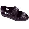 EMANUELA 667 Snake Nero Scarpa Sandalo Donna Doppio Strappo Lavabili in Lavatrice A 30 Gradi (37, Snake Nero)