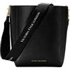 VICTORIA HYDE Borsa da donna in vera pelle grande capacità borsa a tracolla da donna per shopping e lavoro (Nero)