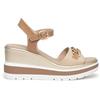 Nero Giardini E410530D Sandali Donna in Pelle - Lino 36 EU