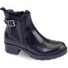 Valleverde Scarpe da Donna Stivali Pelle Nera 49551-NERO