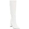 Toocool - Stivali Donna Scarpe a Punta Coccodrillo Ginocchio Tacchi Alti X8062