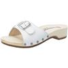 Berkemann Hamburg, Sabot donna, Bianco (Weiss/weiss), 42