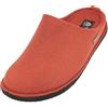 HAFLINGER Flair Pantofole in feltro di lana morbida Terracotta, Taglia 36