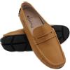 Zerimar Mocassini Uomo - Mocassini Uomo Pelle - Mocassini Casual Uomo - Mocassini Loafer Uomo - Scarpe Uomo Mocassini - Colore Camel - Taglia 46