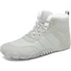 Mishansha Scarpe Unisex a Piedi Nudi Stivali Invernali Uomo Caldo Scarpe Inverno Donna Antiscivolo Scarponi da Trekking 39EU