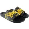 VERSACE JEANS COUTURE VERSACE couture ciabatte sandalo in gomma unisex 75YASQ4 chain nero (nero-oro, Sistema Taglie Calzature EU, Adulto, Uomo, Numero, Media, 41)