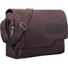 STILORD Marlon Borsa porta pc 15.6 pollici pelle Borsa da ufficio uomo Messenger a tracolla Moderna borsa porta documenti per università lavoro in cuoio vintage Colore:cognac - marrone chiaro