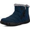 Eagsouni Stivali Barefoot da Neve Invernali Uomo Donna, Blu, 44 EU