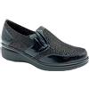 PITILLOS - 5310 Marrone - Scarpa mocassino in pelle, con zeppa, suola in gomma, per: donna