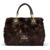 Braccialini Borsa Donna Firmata Beth Fur in Ecopelliccia Compatta