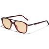 D.Franklin Occhiali da sole - Unisex - Con lenti protettive UV - Modello jackson - Quadrati - Per uomo e donna - Sunglasses