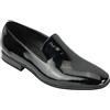 Xposed Mocassini da Uomo in Pelle Scamosciata e Vernice Lucida Mocassini Informale MOD Scarpe da Guida [Brevetto Nero,UK 9 EU 43]