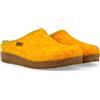HAFLINGER Grizzly Kris Felt Slipper Felt Clog Maize, Taglia 37