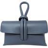 Chicca Borse Borsetta Pochette da Donna in Pelle Dollaro (Carta Zucchero)