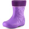 Ladeheid Stivali Bambino e Bambina in Eva LA-CA-11 (Lilla, 28/29 EU)