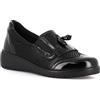 GRÜNLAND il benessere è naturale Grunland Mocassino Comfort con Nappine | NETA SC6129 Nero-Nero 38