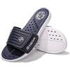 HEVA Slide Sandali estivi da uomo, Navy Weiß01, 40 EU