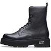 Cult Slash Mid 1814 Stivali da Combattimento, Donna, Nero (Black 999), 40 EU (6.5 UK)