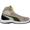 PUMA Safety Touring Stone Mid - Scarpe da Lavoro di Sicurezza S3 SRC, in Fibra di Vetro, Antiscivolo, Senza Metallo, Unisex, Pietra, 44 EU