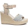 Nero Giardini E218740D Sandali Donna in Pelle - Asparago 38 EU