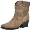 IF Fashion Scarpe da Donna Stivali Stivaletti Cowboy Western Camperos Texani Etnici MP633 tortora N.39