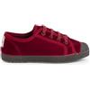 Pisamonas Scarpe Velluto con Lacci Misurare 32 Colore Bordeaux