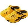 zoocco Garden Clogs for Women Men, Arch Support Clogs Summer, Lightweight Slip-On Garden Shoes, Quick-Dry Beach Sandals (Yellow,38)