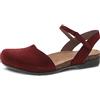 Dansko Rowan Sandali da Donna a Punta Chiusa Rossi, Cinabro, 37/38 EU