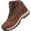 CYKYGGO Stivali Invernali Uomo Scarpe da Neve Impermeabile Antiscivolo | Stivali da Neve Caldo Scarpe da Inverno Comode Trekking Boots Outdoor