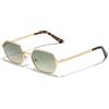 D.Franklin Occhiali da sole - Unisex - Con lenti protettive UV - Modello capri - Ovali - Per uomo e donna - Sunglasses