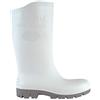 COFRA 00330-N06.W43 Asteroid White S5 FO SR 43 Stivale PVC/Nitrile Bianco/Grigio - Puntale E Lamina Stivali da Lavoro di Sicurezza Scarpe antinfortuinistica