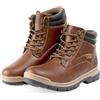 LEOSS ORIGINAL Uomo Stivaletti Sportive Running Scarpe Casual Leggero Corsa Ginnastica Respirabile Confortevoli Per Passeggiate Biker MU9555-8 (COGN,43)