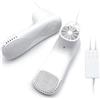 Home Care Wholesale Asciuga Scarpe Elettrico, Deodorante all'ozono Scarpa Asciugatrice per Asciugatura, Asciuga Scarponi Da Sci, Scalda Scarponi Asciuga Scarpe Calcio con Timer, Enchufe UE