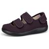 Hsyooes Sandali Diabetici Donna Pantofole Uomo Larghe Scarpe da Riabilitazione Chiusura a Strappo Scarpe Ortopediche Regolabili Antiscivolo