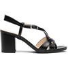 Nero Giardini E615752D sandalo donna pelle nero tacco 7 cm