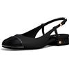 Michael Kors Perla Flex Sling Flat Ballerina Black EU 40