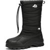 Kricely Stivali Uomo Donna Inverno Scarpe da Neve Snow Boots Impermeabili Stivaletti